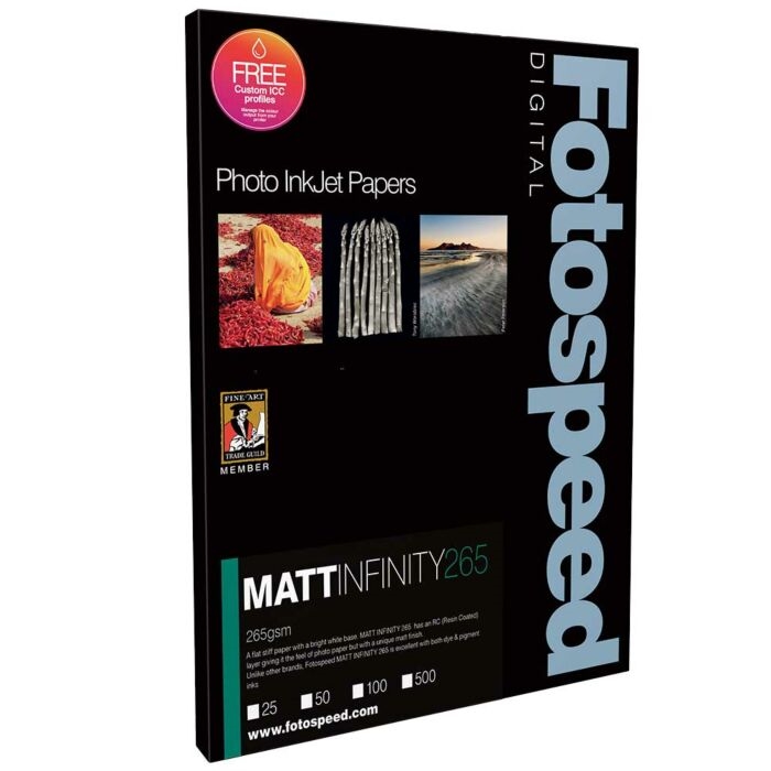 Fotospeed Matt Infinity 265 g/m² - A2, 25 ark